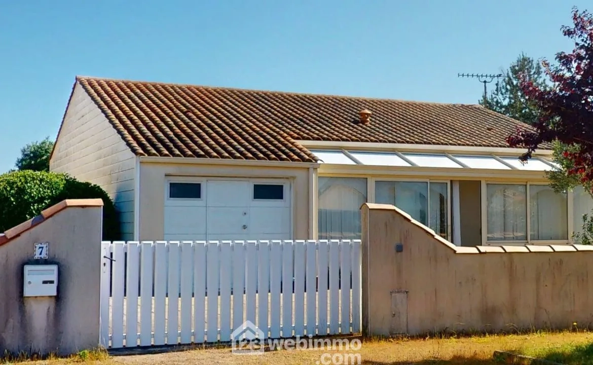 Belle maison de plain-pied de 72m² à Saint Vincent sur Jard 