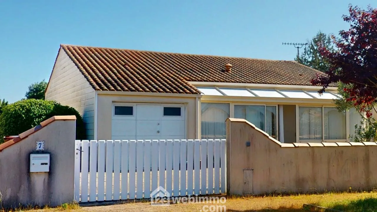 Belle maison de plain-pied de 72m² à Saint Vincent sur Jard 