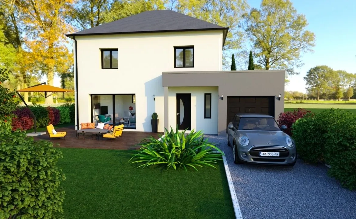 Maison neuve de 100m² à Saint Jean de Braye proche d'Orléans 