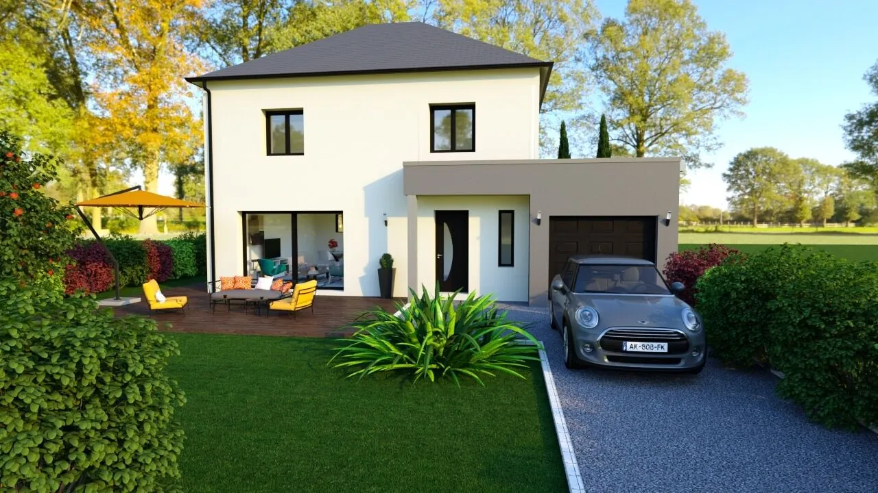 Maison neuve de 100m² à Saint Jean de Braye proche d'Orléans 
