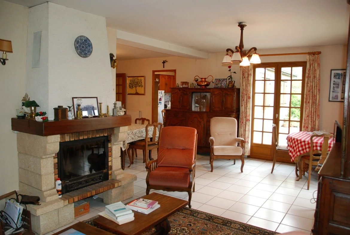 Maison à Épreville avec grand terrain, garage et verger - Idéal famille à la campagne 