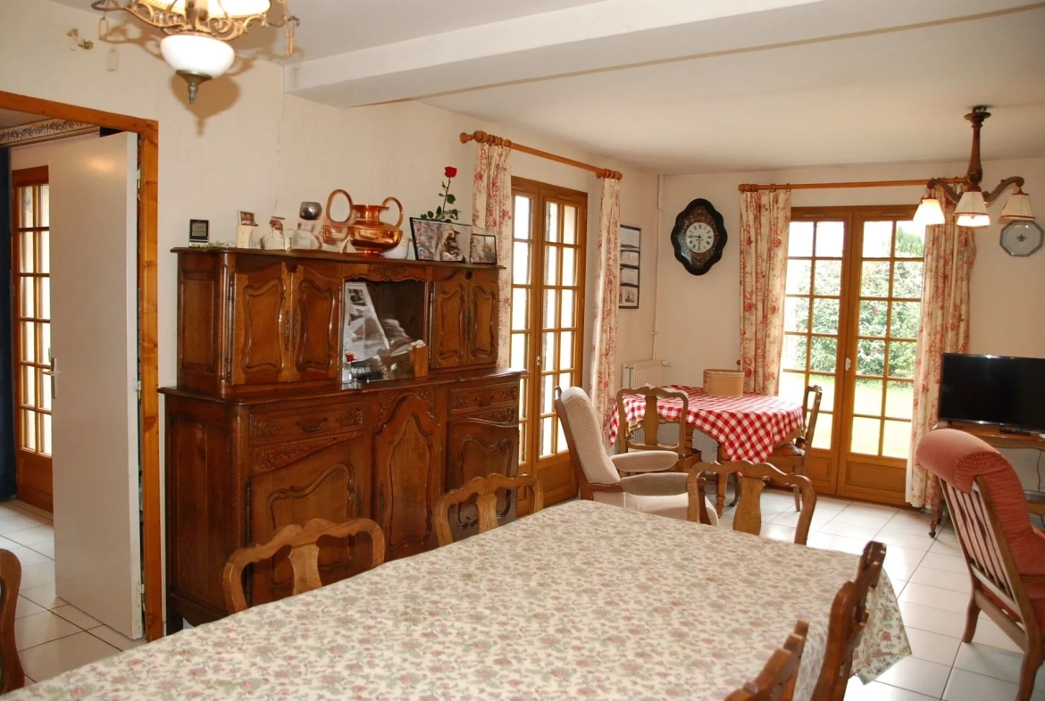 Maison à Épreville avec grand terrain, garage et verger - Idéal famille à la campagne 