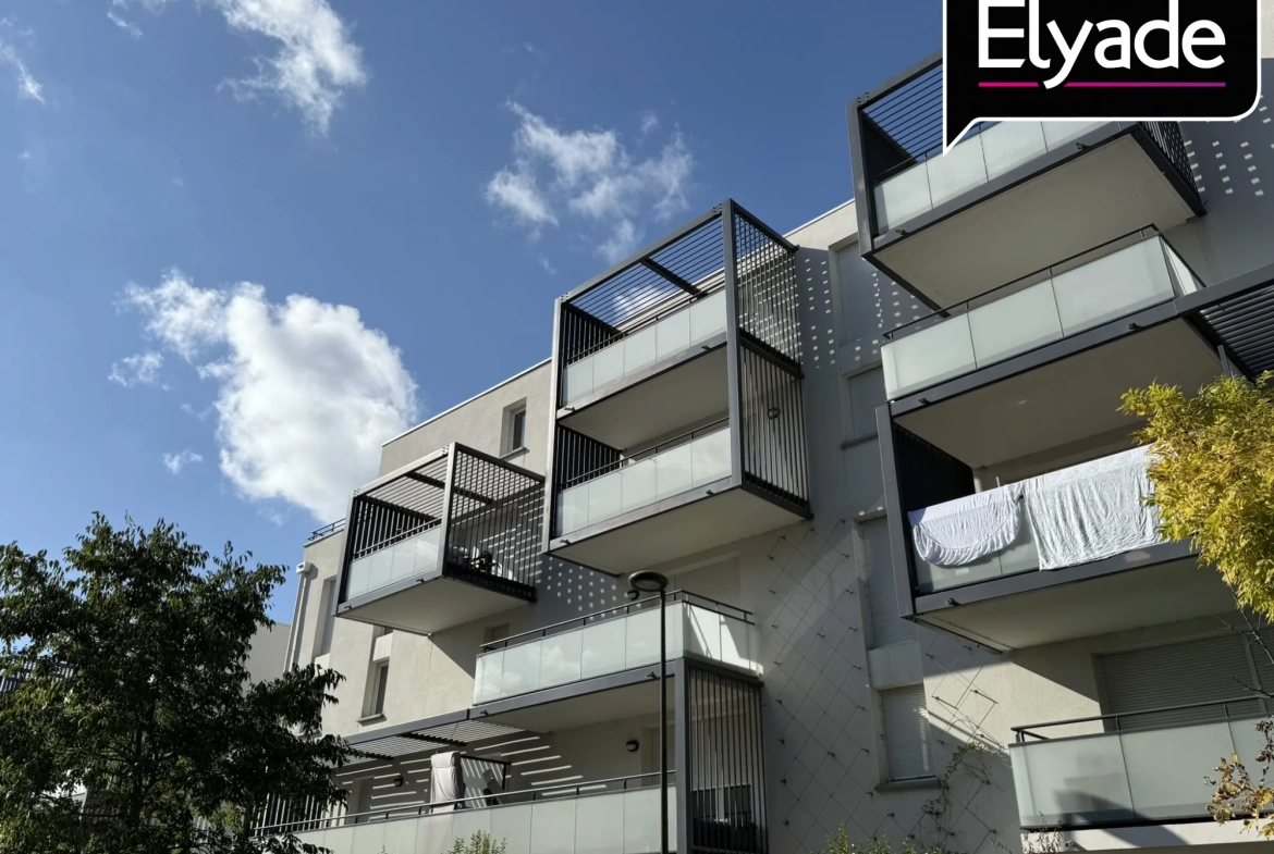 A vendre appartement T3 récent de 69 m² à Tournefeuille avec balcon et parking 