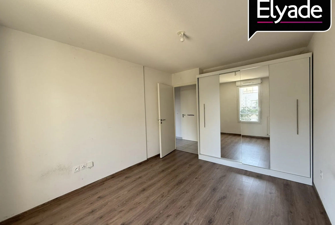 A vendre appartement T3 récent de 69 m² à Tournefeuille avec balcon et parking 