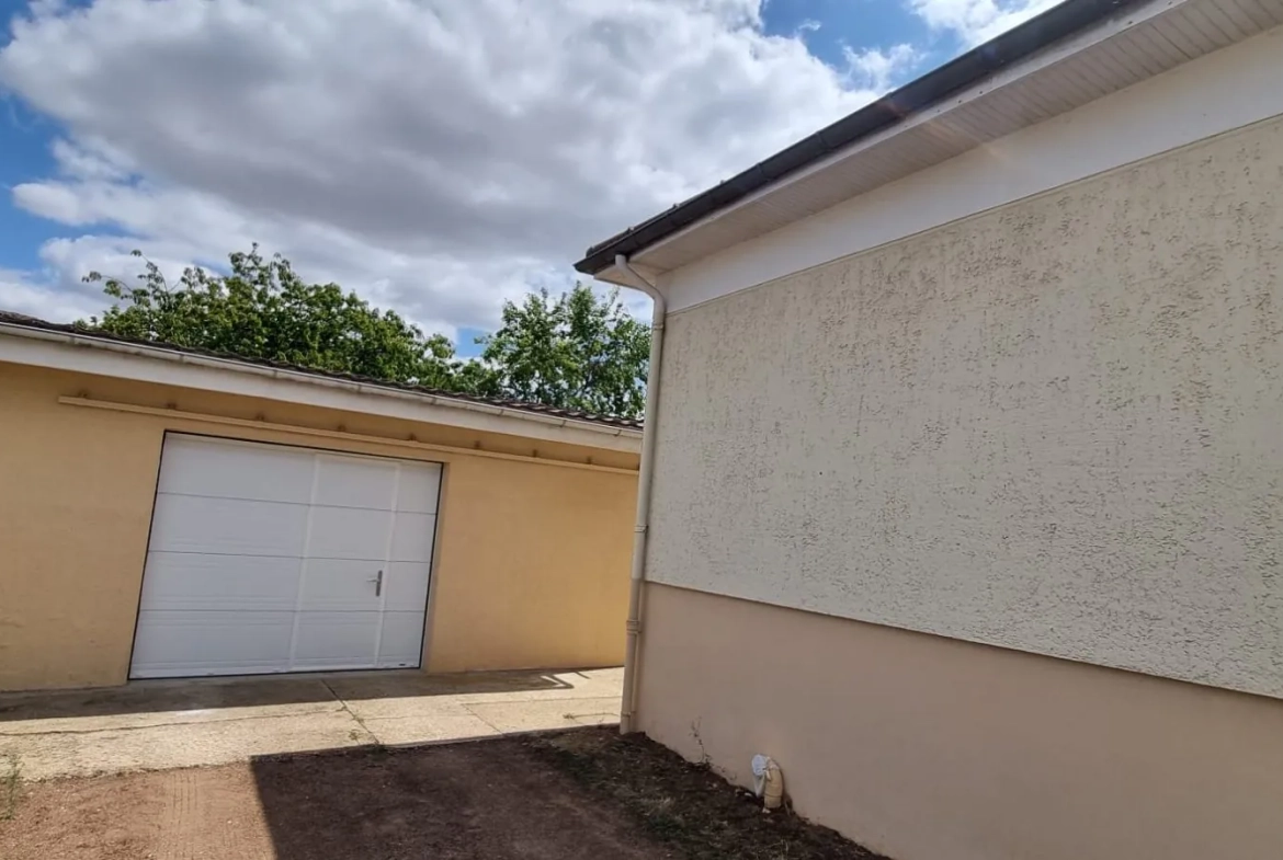 Maison à vendre à Neuville-de-Poitou avec jardin et grand espace intérieur 