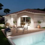Maison neuve 2 chambres avec garage à Bascons - Conception personnalisable