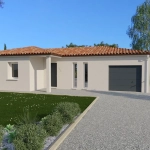 Maison neuve Capri de 92 m² à Thuré - 3 chambres, style contemporain