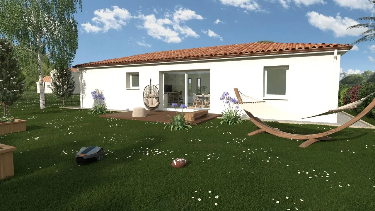 Maison neuve Capri de 92 m² à Thuré avec 3 chambres, design moderne et prestations haut de gamme 