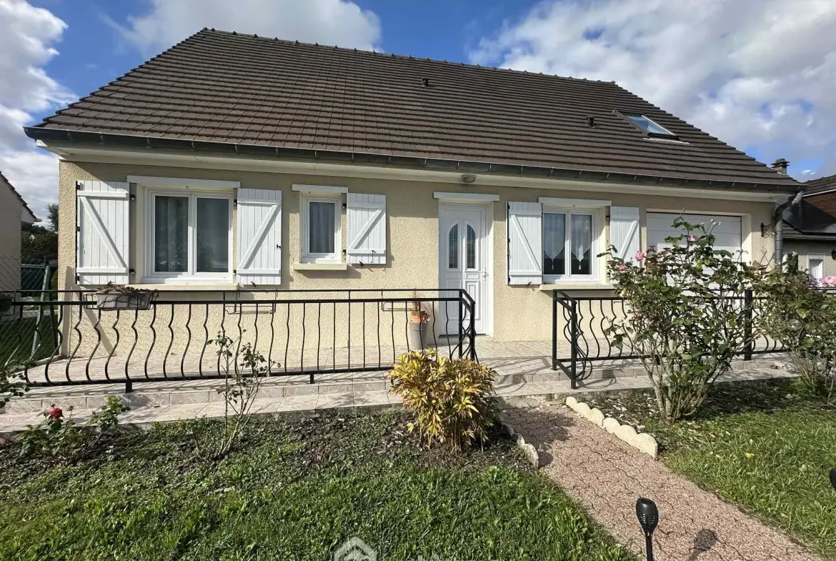 À vendre maison de plain-pied de 100 m² à Laon avec vue sur la Cathédrale 
