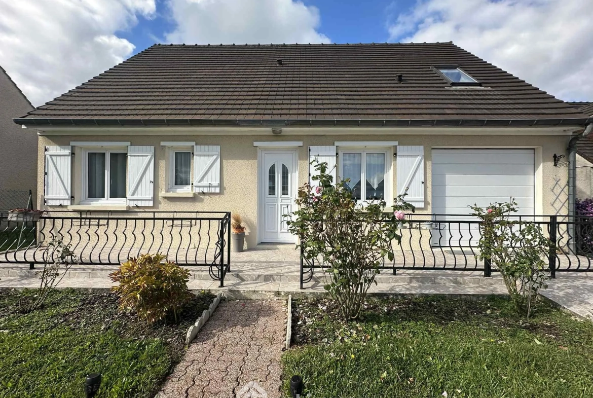 À vendre maison de plain-pied de 100 m² à Laon avec vue sur la Cathédrale 