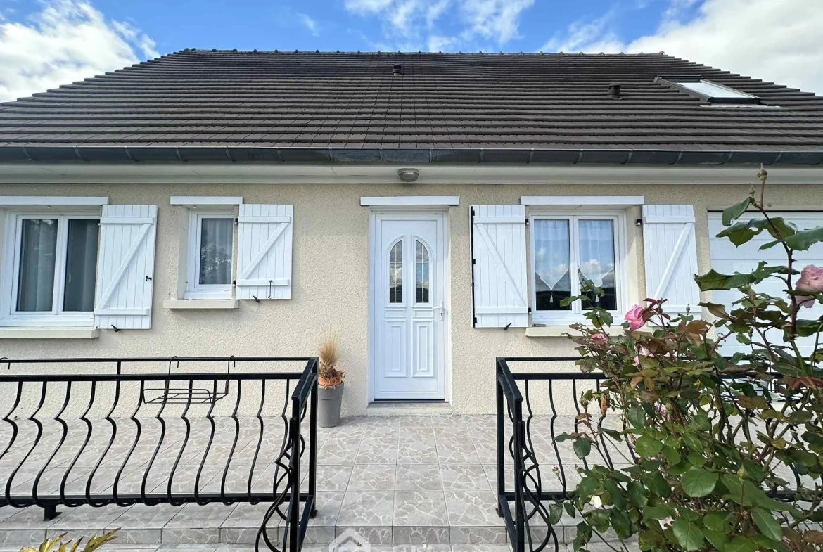 À vendre maison de plain-pied de 100 m² à Laon avec vue sur la Cathédrale 