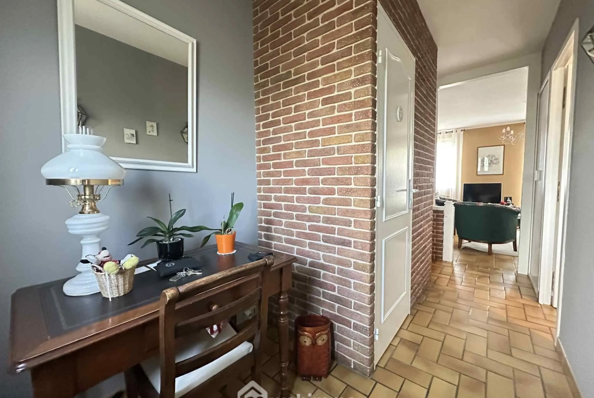 À vendre maison de plain-pied de 100 m² à Laon avec vue sur la Cathédrale 