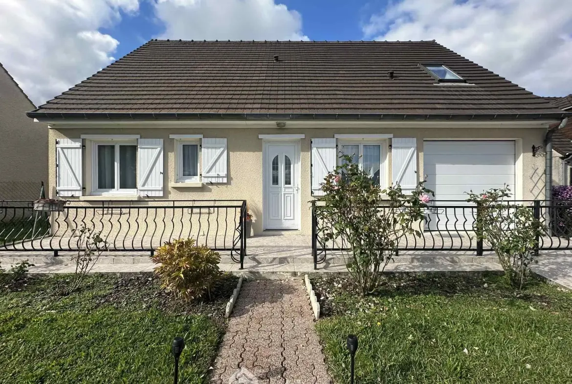 À vendre maison de plain-pied de 100 m² à Laon avec vue sur la Cathédrale 