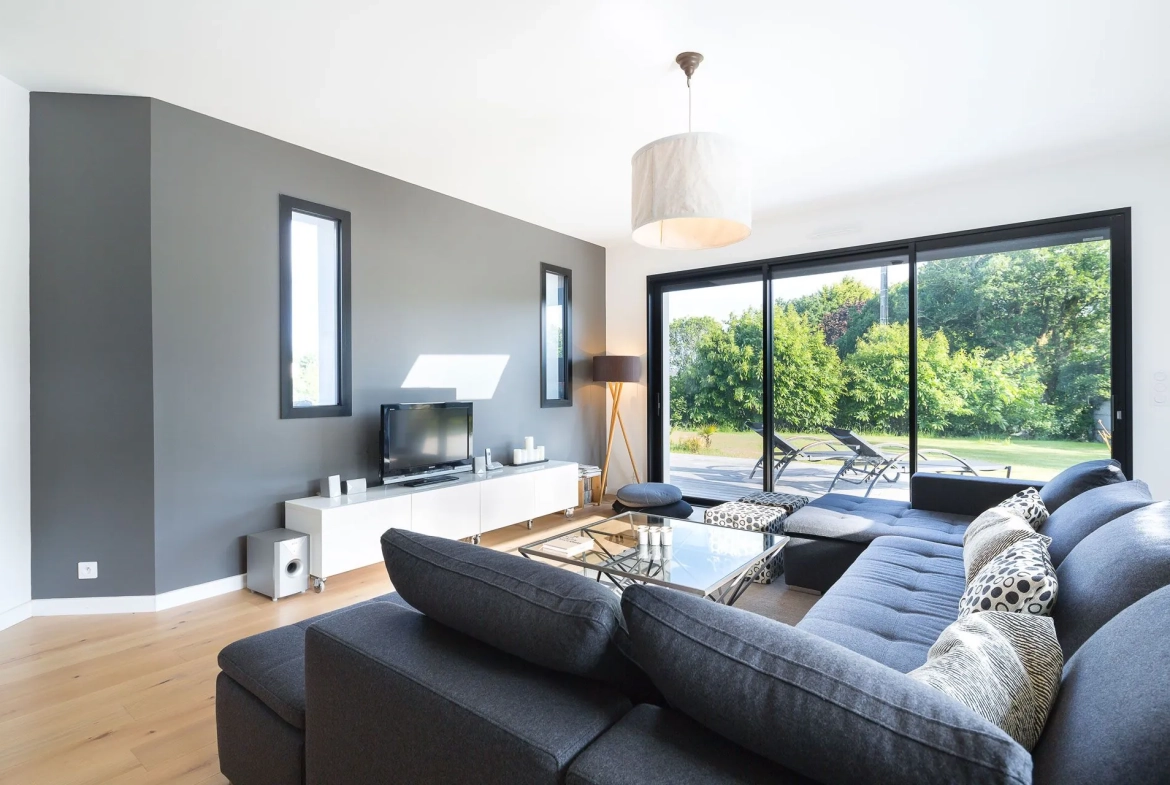 Maison neuve écologique à Campeaux de 109 m² avec garage et terrain de 500 m² 
