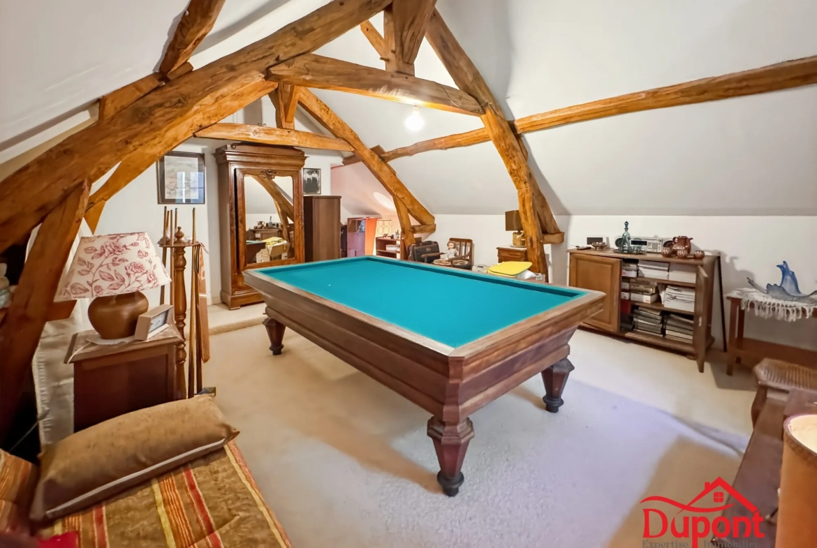 Maison de campagne authentique à Gouaix - 136 m² avec jardin et potentiel 