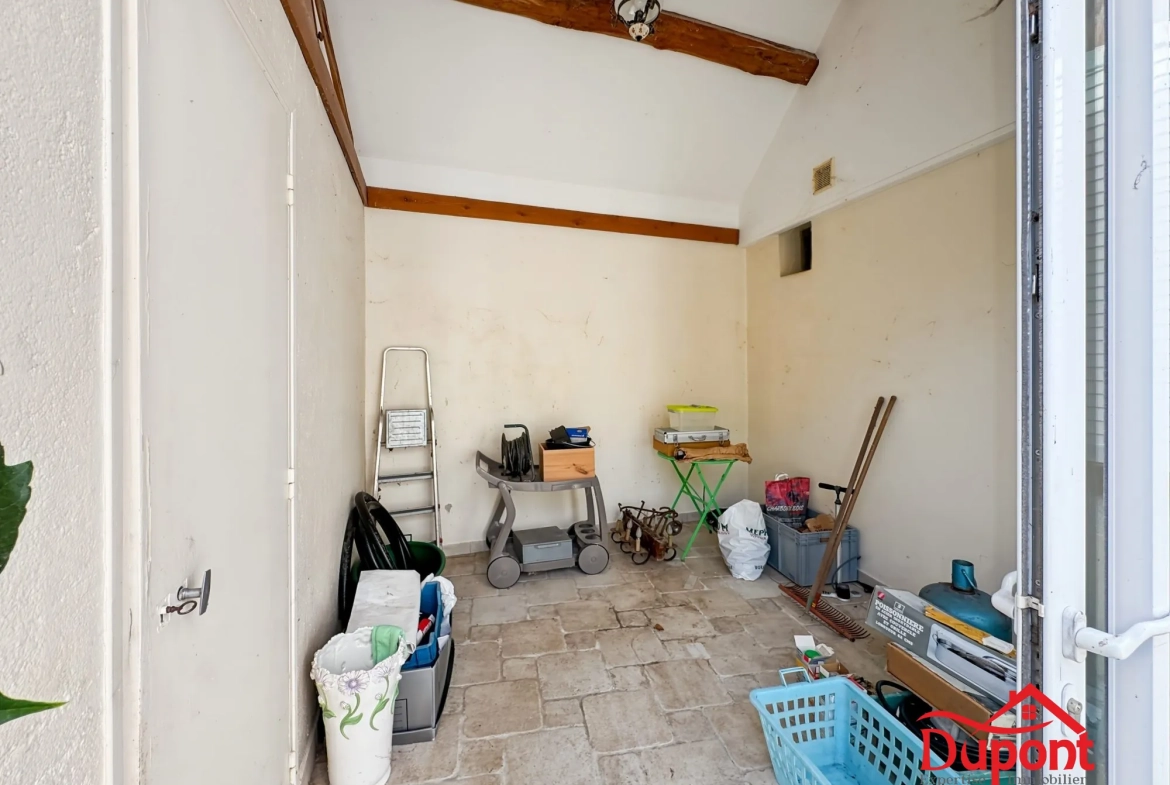 cuisine d'été Maison de campagne authentique à Gouaix - 136 m² avec jardin et potentiel 
