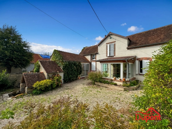 Maison de campagne authentique à Gouaix - 136 m² avec jardin et potentiel