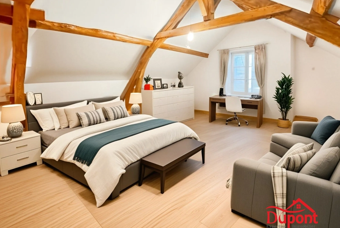 Maison de campagne authentique à Gouaix - 136 m² avec jardin et potentiel 