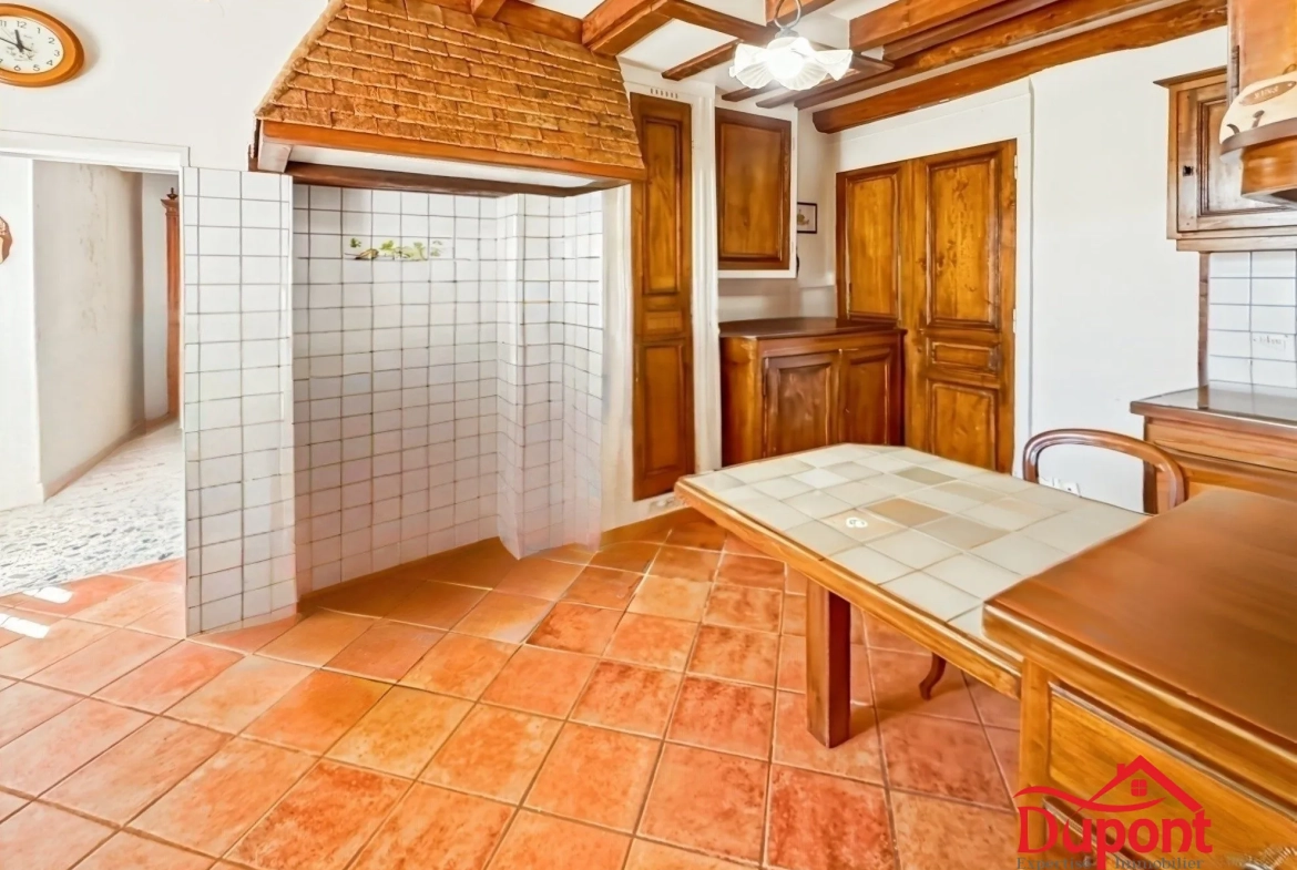Maison de campagne authentique à Gouaix - 136 m² avec jardin et potentiel 