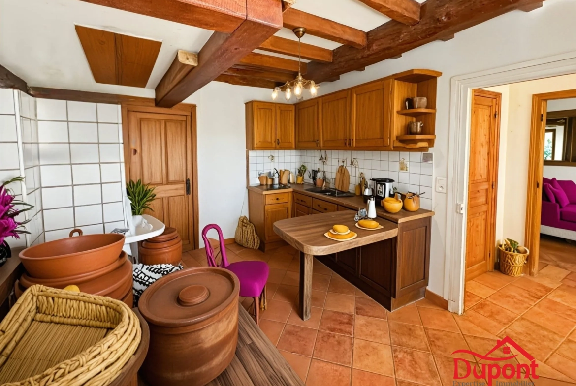 Maison de campagne authentique à Gouaix - 136 m² avec jardin et potentiel 