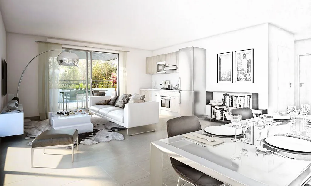 Appartement 3 pièces avec terrasse à Montpellier centre - 63 m² 