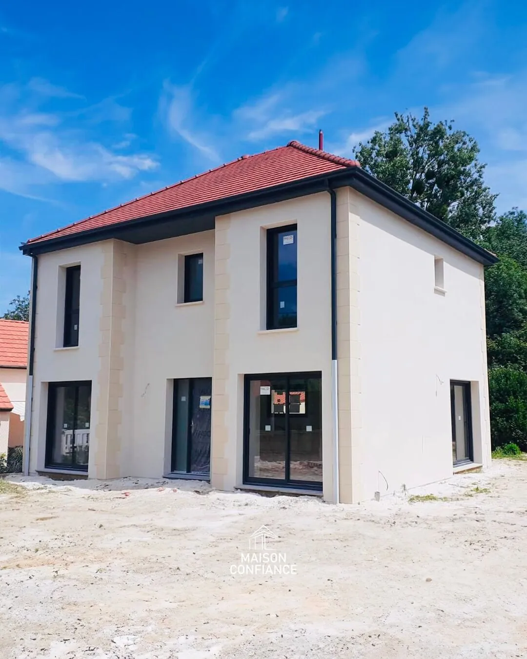 Maison neuve personnalisable à Quevauvillers avec 4 chambres et grand terrain 