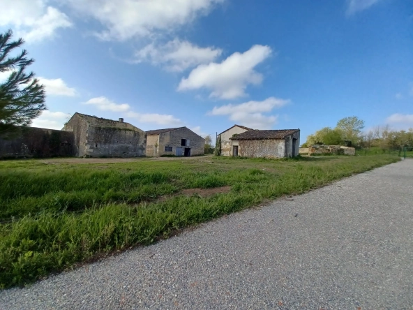 Ferme à rénover avec dépendances à Roullet-Saint-Estèphe - Opportunité à saisir