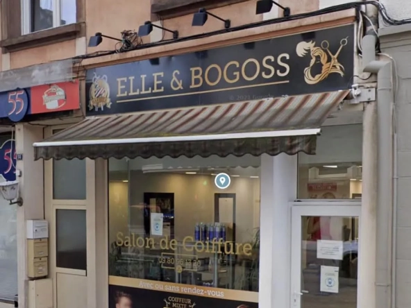 À vendre : local commercial et appartement à Sarreguemines
