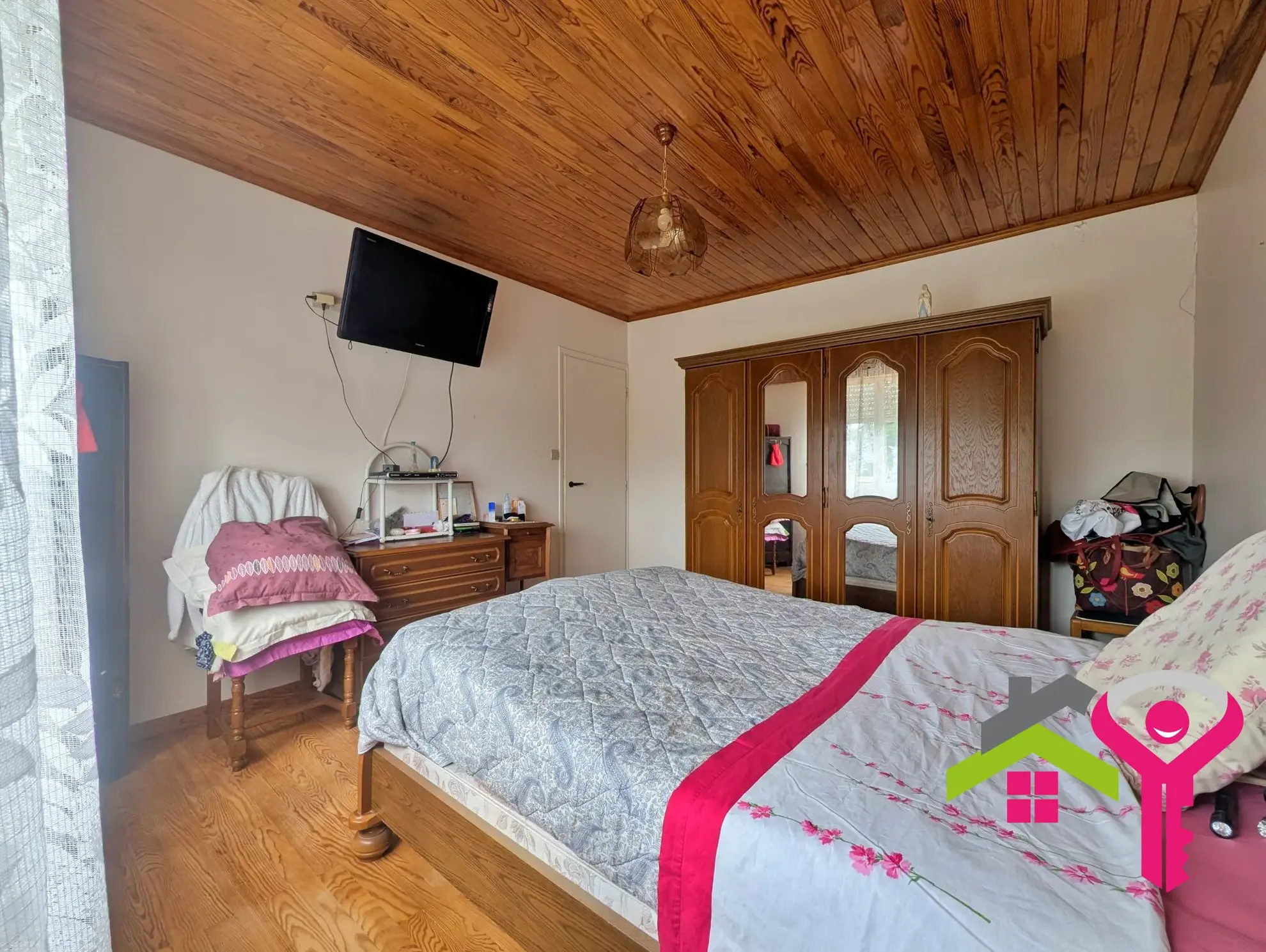 Maison GMF à rénover à Bazuel – Jardin, garage et potentiel d’aménagement 