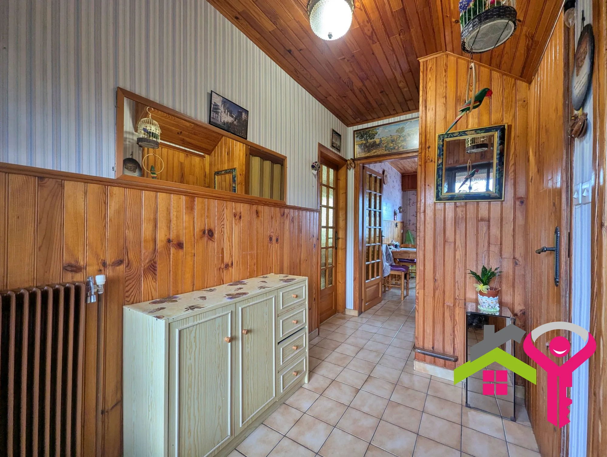 Maison GMF à rénover à Bazuel – Jardin, garage et potentiel d’aménagement 