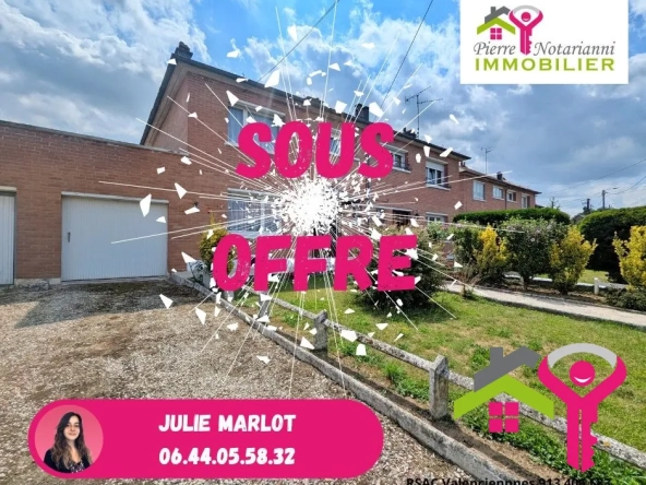 Maison GMF à rénover à Bazuel – Jardin, garage et potentiel d’aménagement