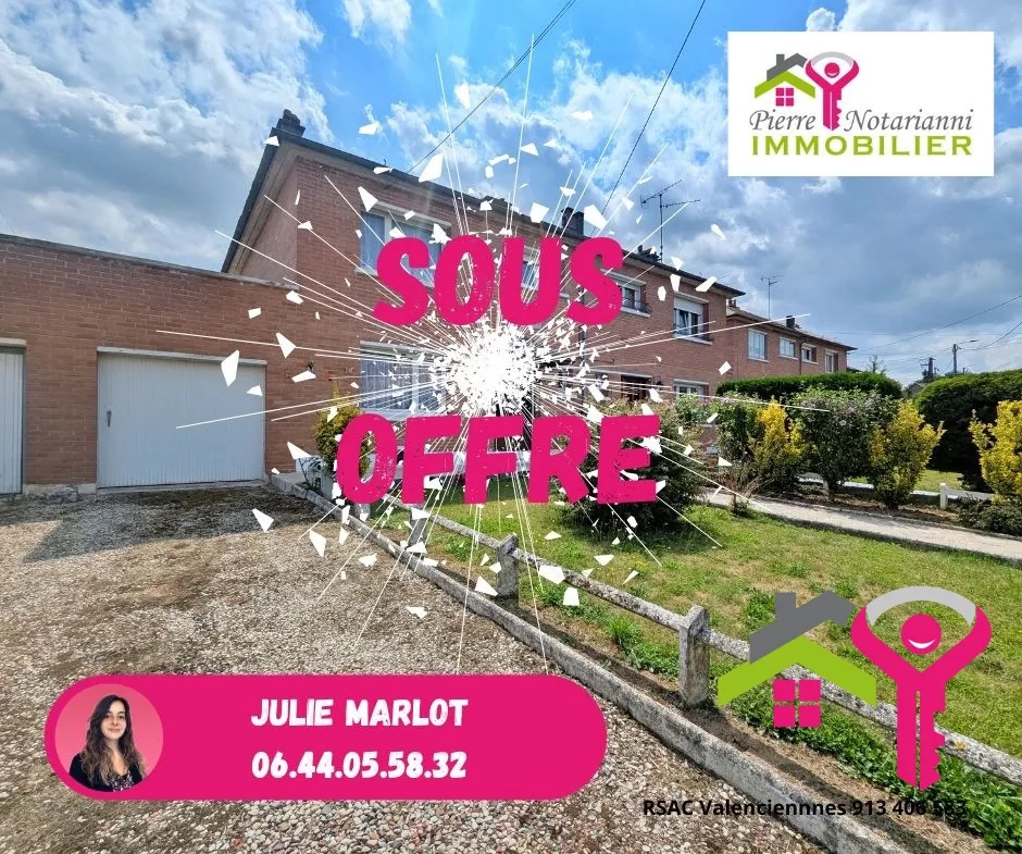 Maison GMF à rénover à Bazuel – Jardin, garage et potentiel d’aménagement 