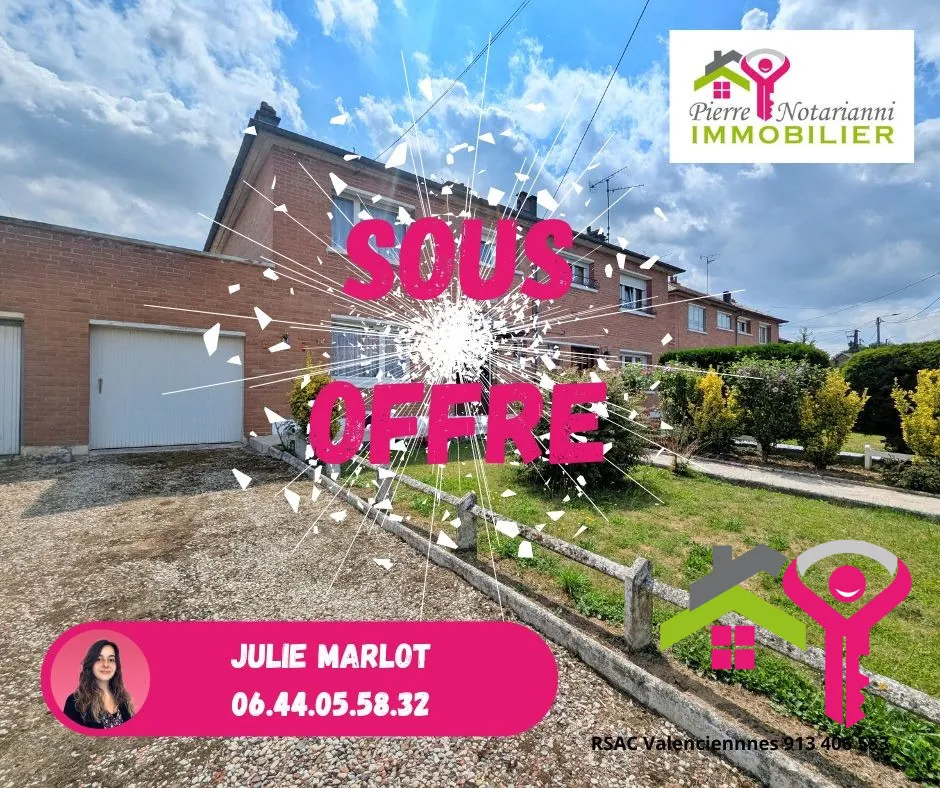 Maison GMF à rénover à Bazuel – Jardin, garage et potentiel d’aménagement 