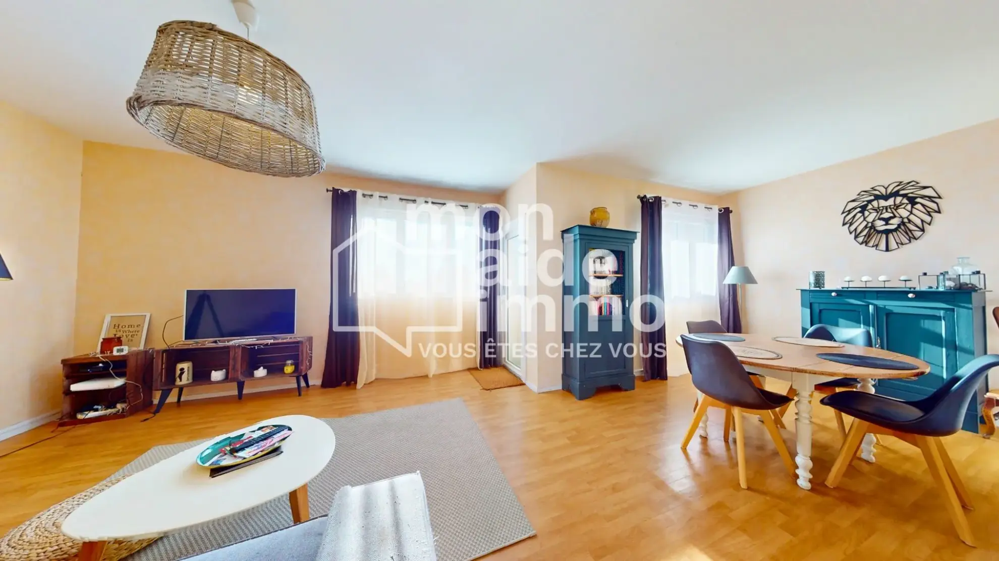 Appartement T4 rénové à Libourne avec balcon et parking – Spacieux et lumineux 