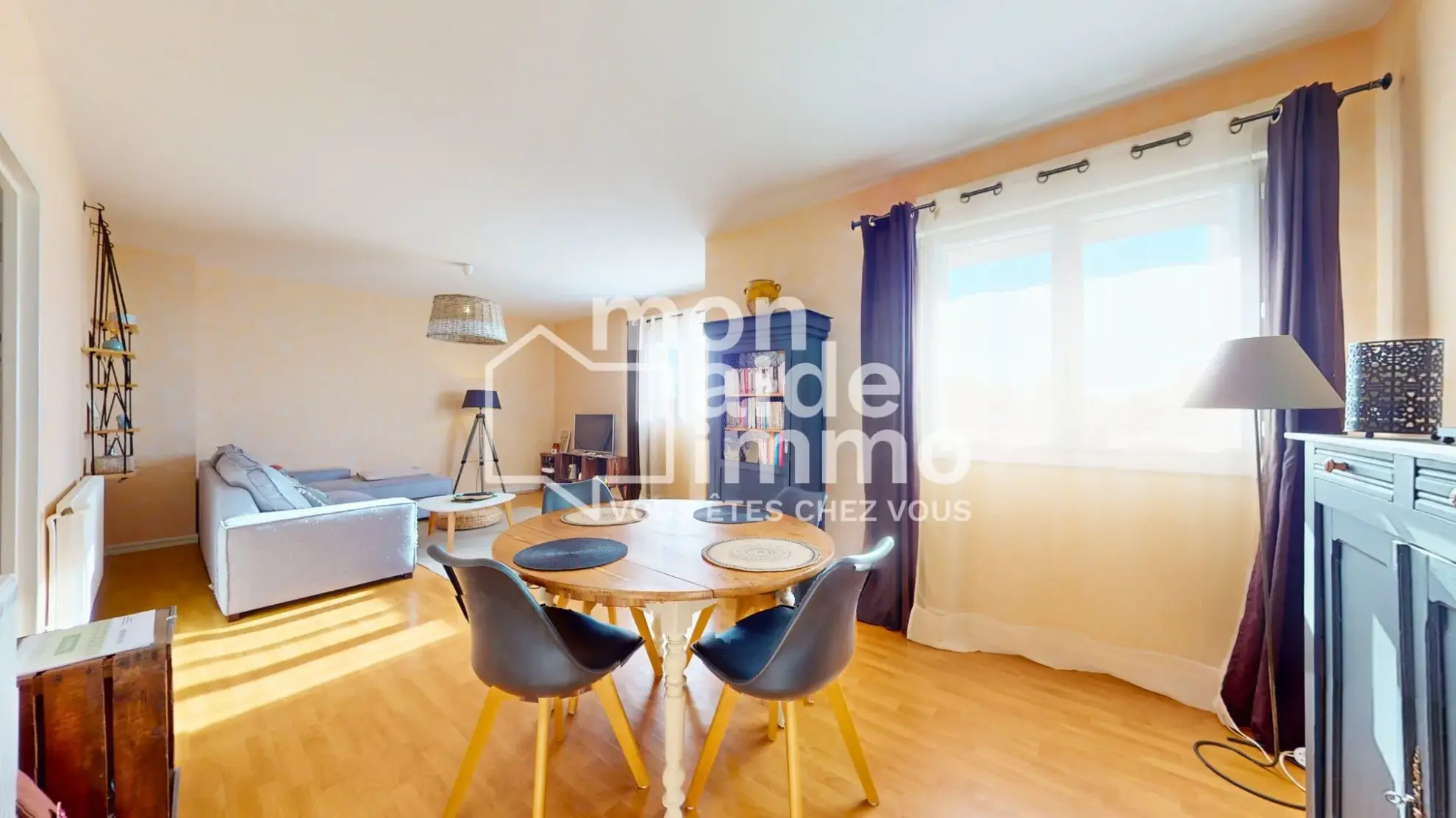 Appartement T4 rénové à Libourne avec balcon et parking – Spacieux et lumineux 