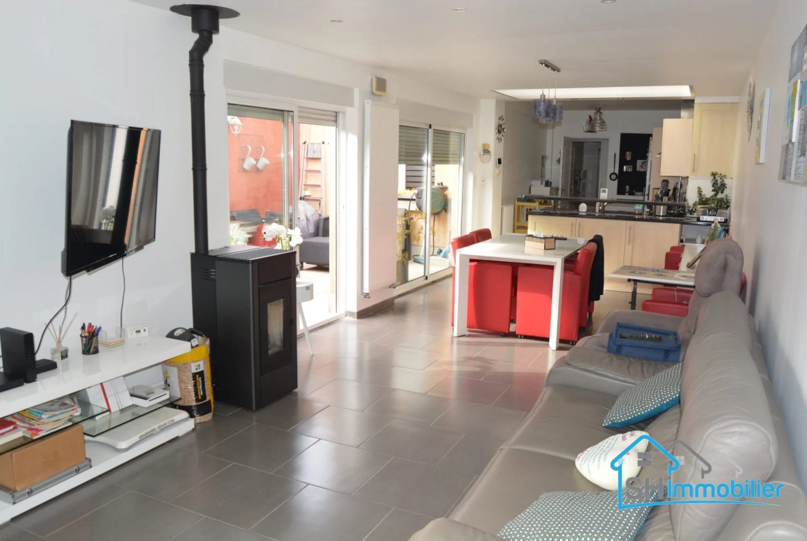 Maison de plain-pied avec jardin et parking à Wattrelos - 75 m² 