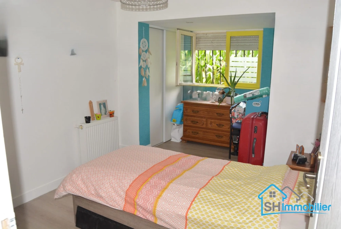 Maison de plain-pied avec jardin et parking à Wattrelos - 75 m² 