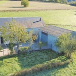 Longère avec grand terrain, dépendances et hangar lumineux à Cussy-en-Morvan