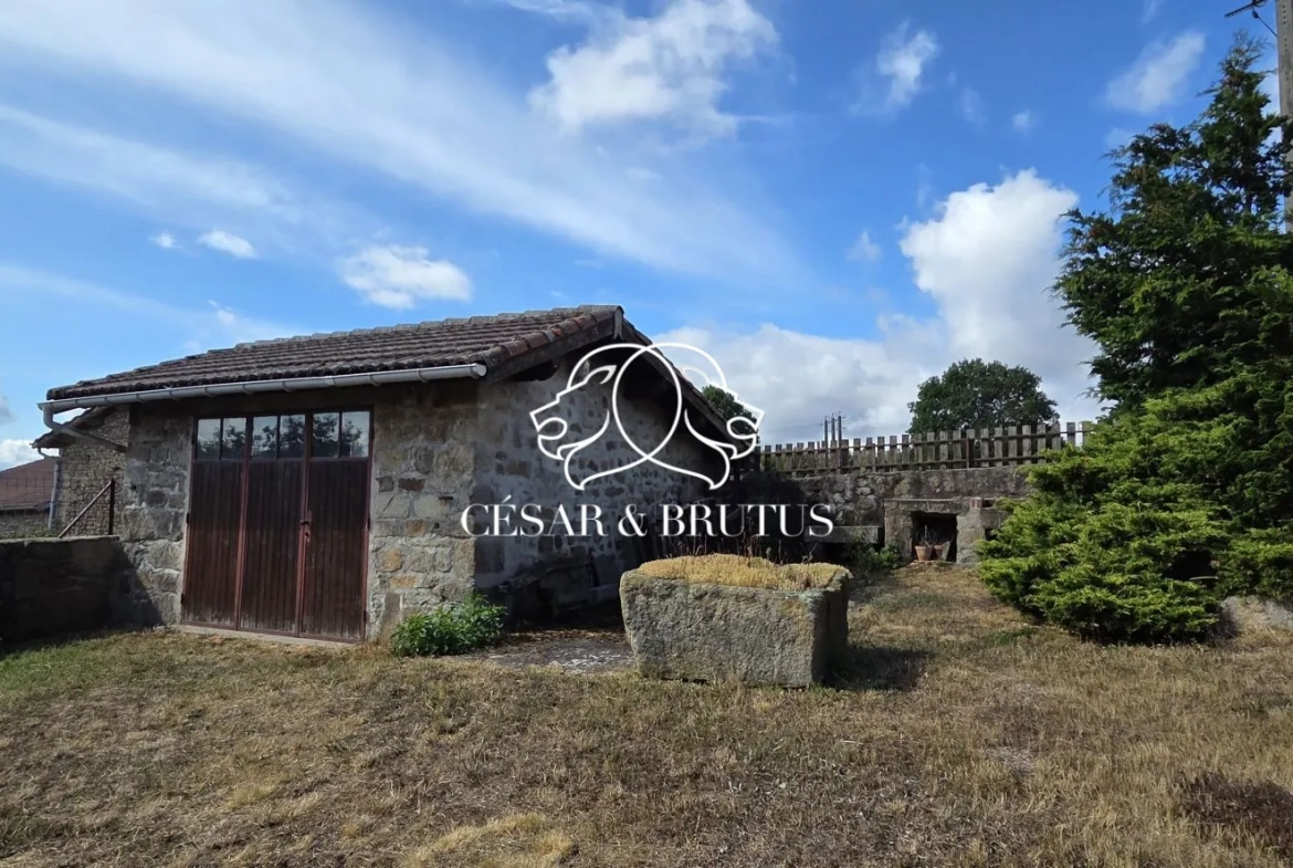 Ferme avec dépendances à Chomelix (43), 117 m² sur 7385 m² de terrain 