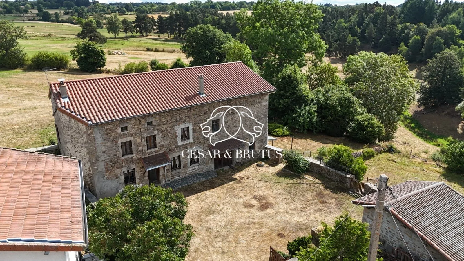 Ferme avec dépendances à Chomelix (43), 117 m² sur 7385 m² de terrain 