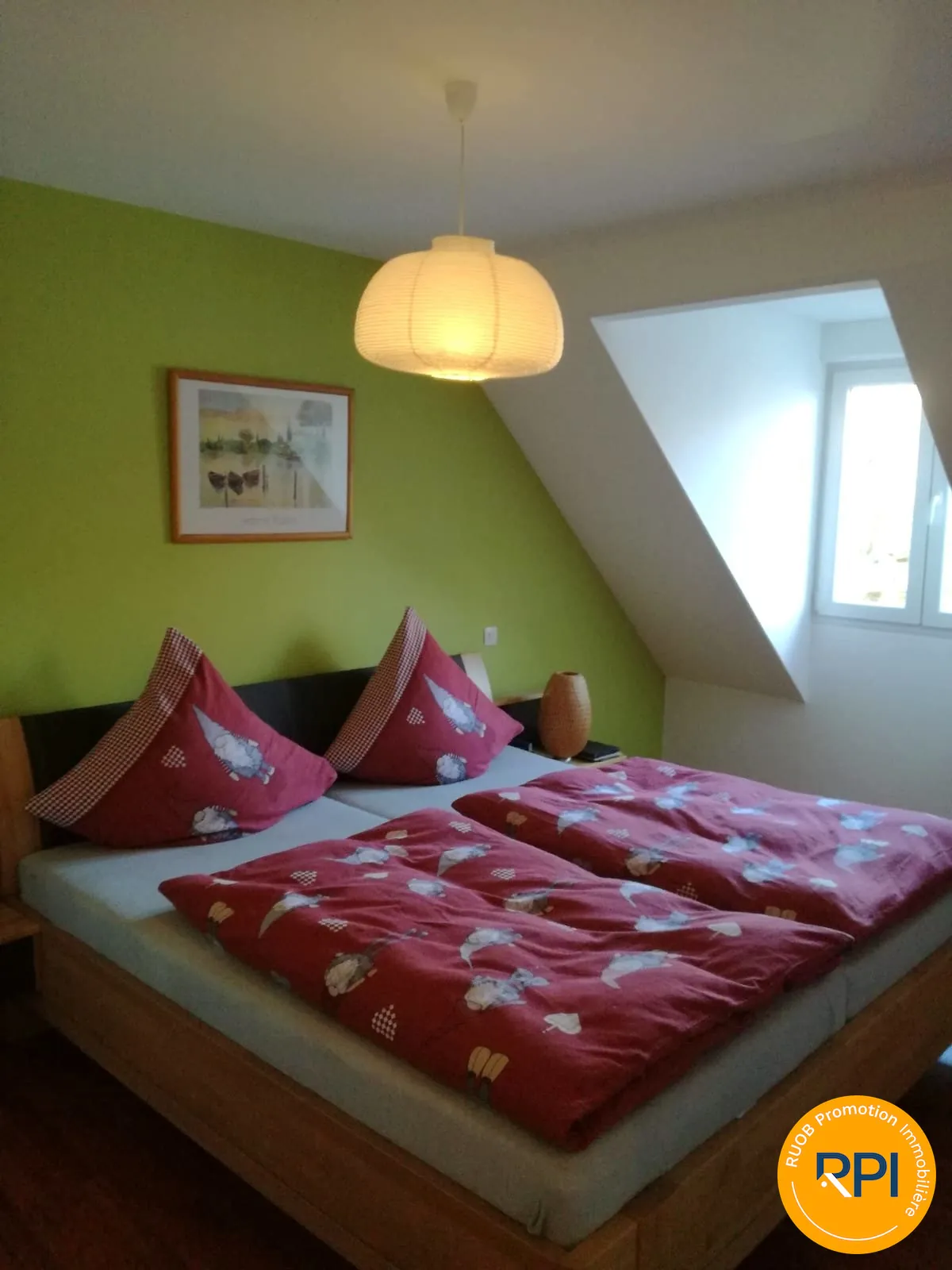 Bel appartement de plain-pied à Folkling avec terrasse et jardin 