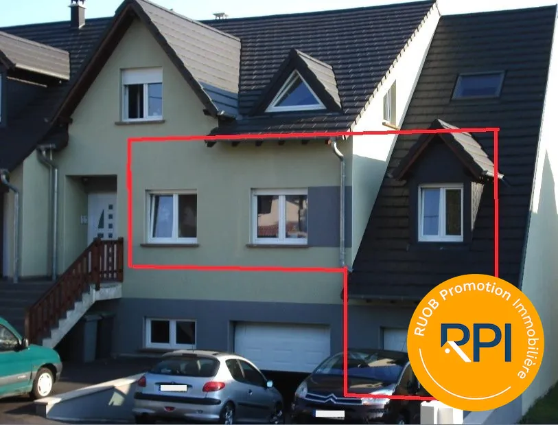 Bel appartement de plain-pied à Folkling avec terrasse et jardin 