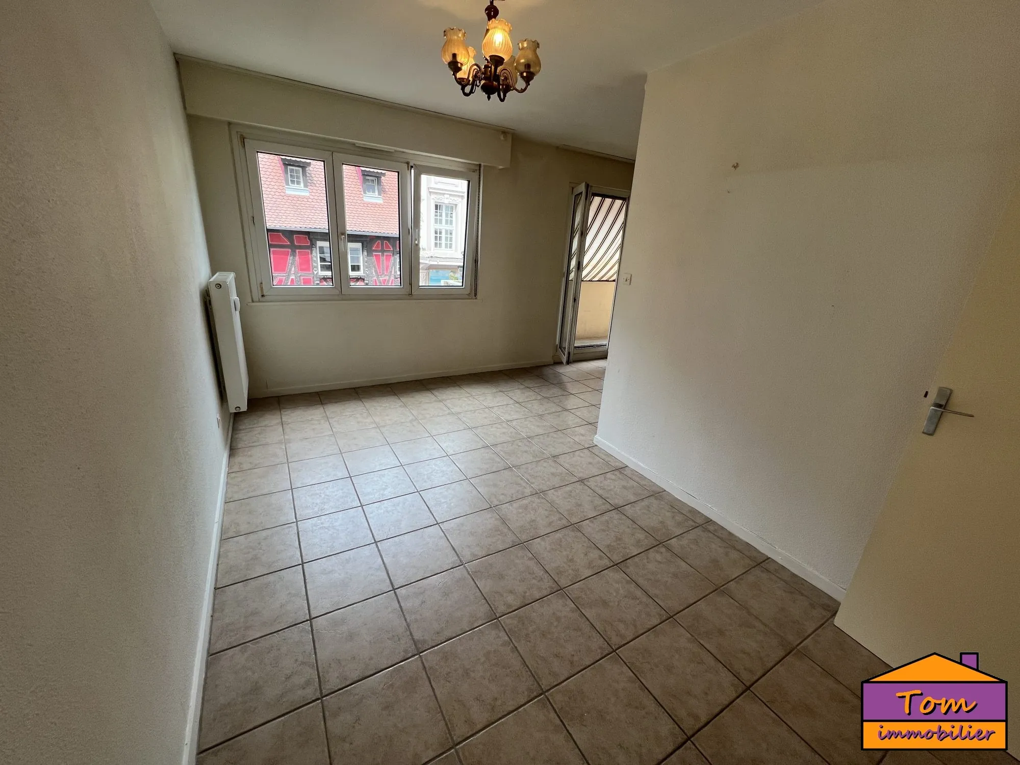 Appartement 3 pièces lumineux de 76 m² à Colmar, centre-ville, garage possible 