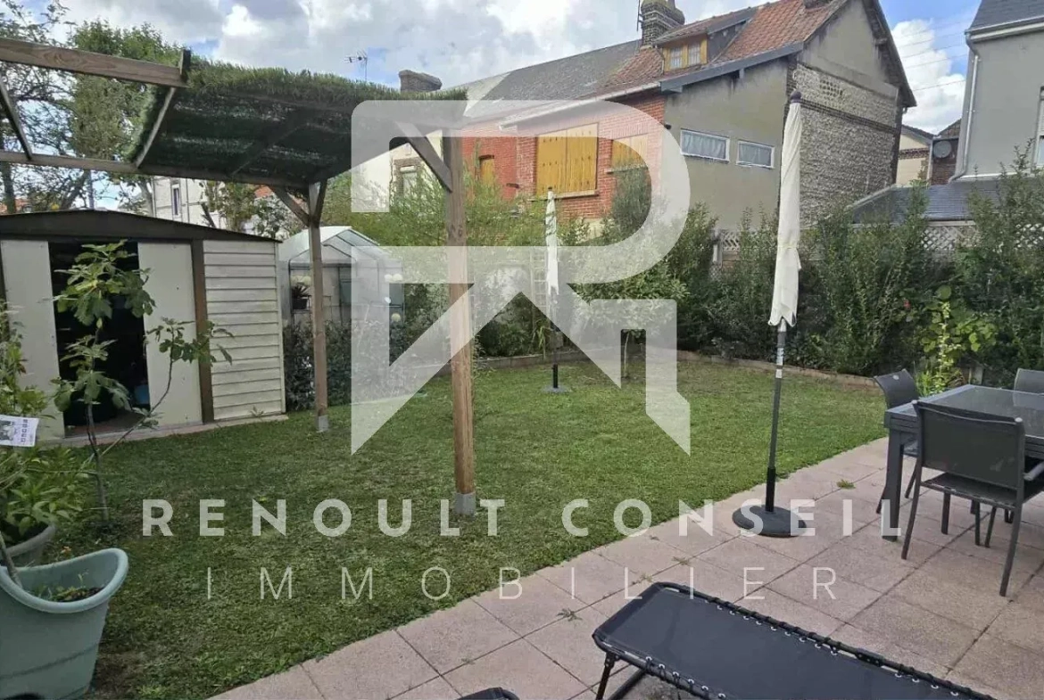 Maison 4 chambres à Petit Quevilly avec jardin et garage – Secteur Mairie 