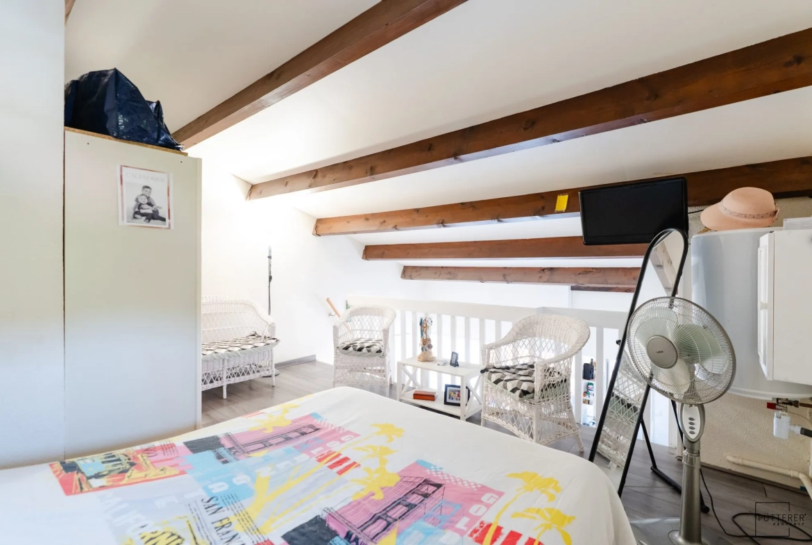 Appartement 3 pièces avec vue mer, piscine et parking à Narbonne plage 