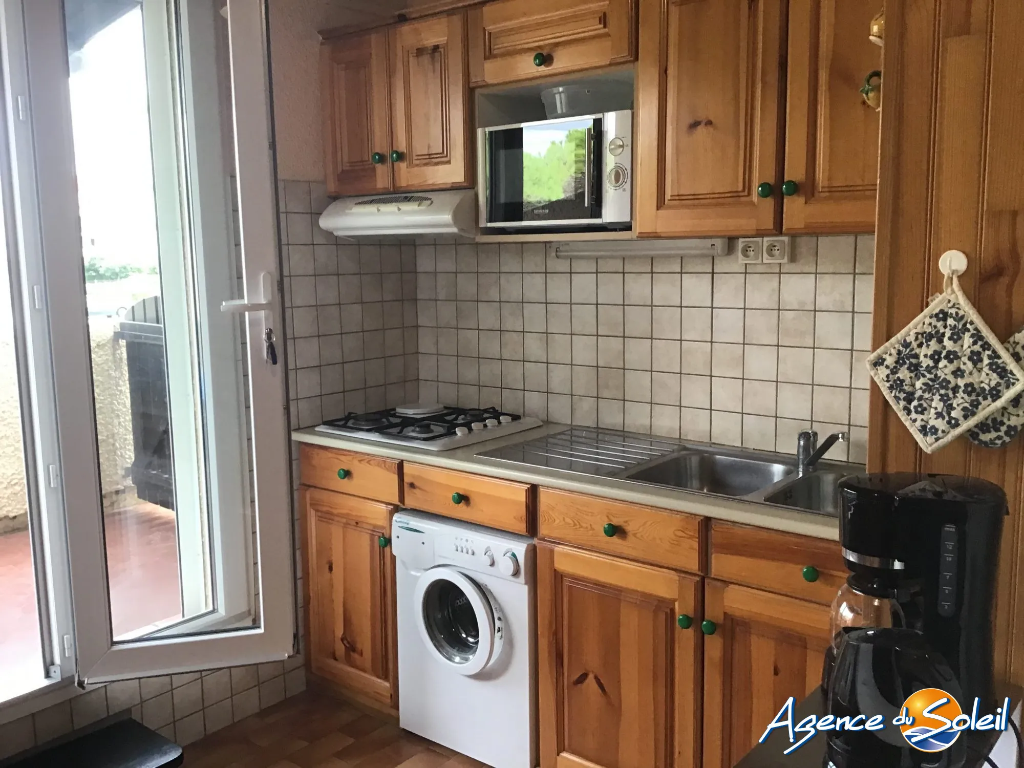 Appartement T2 avec terrasse à deux pas des plages du Barcarès 