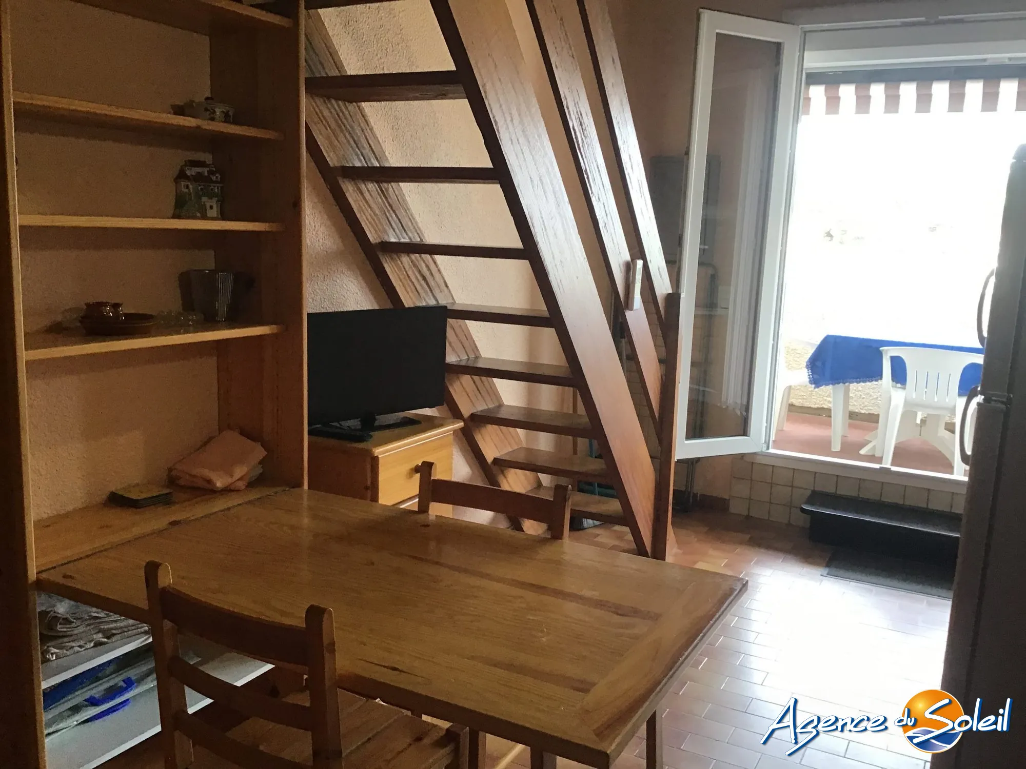Appartement T2 avec terrasse à deux pas des plages du Barcarès 