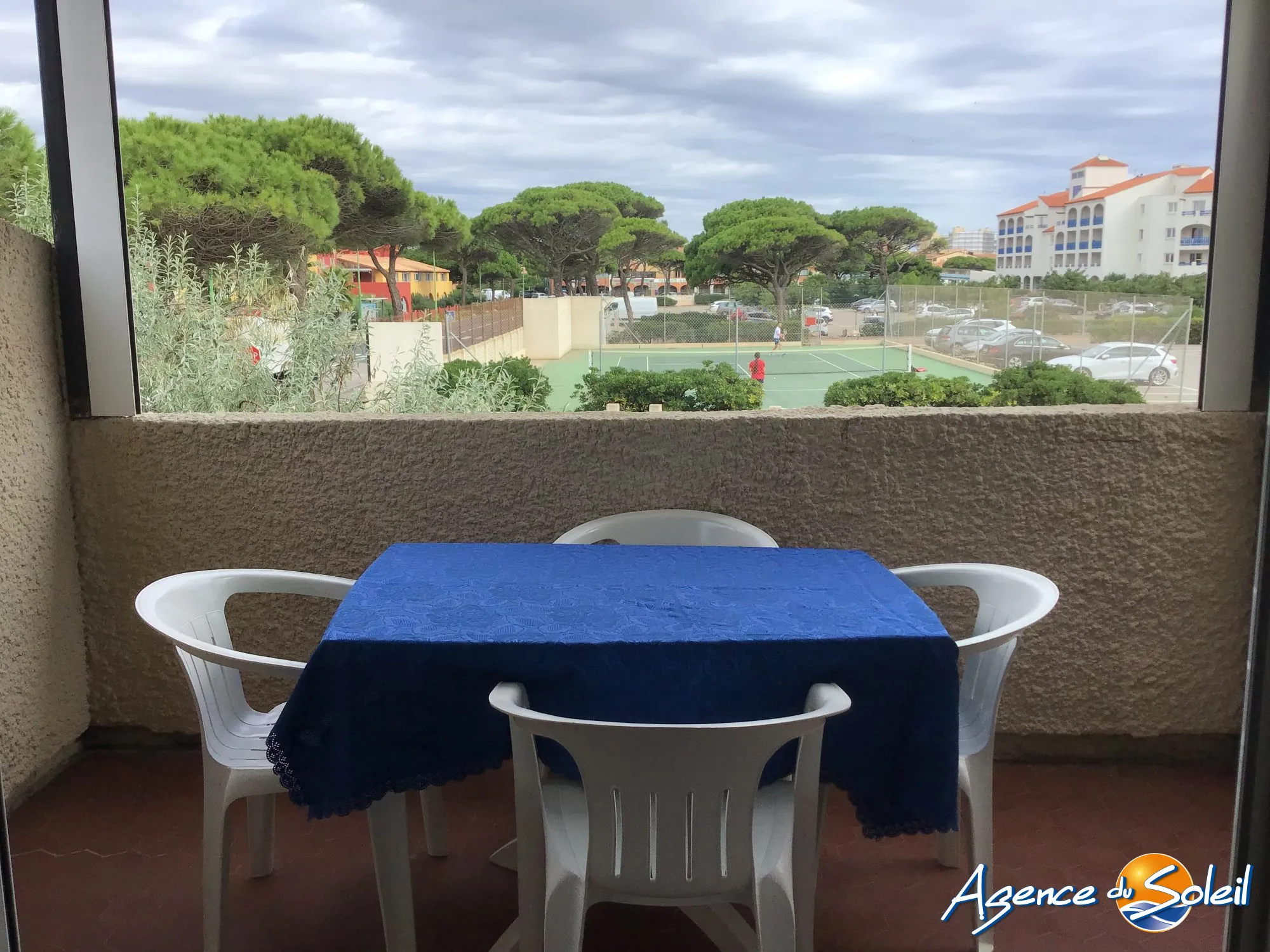 Appartement T2 avec terrasse à deux pas des plages du Barcarès 