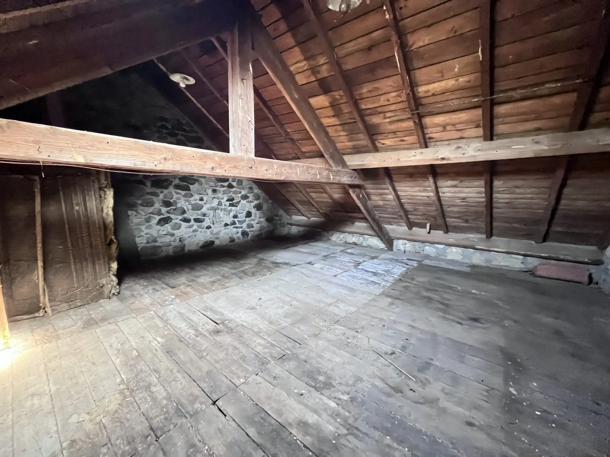 Combles aménageables Maison à rénover avec grand terrain et potentiel d'agrandissement à Ydes 