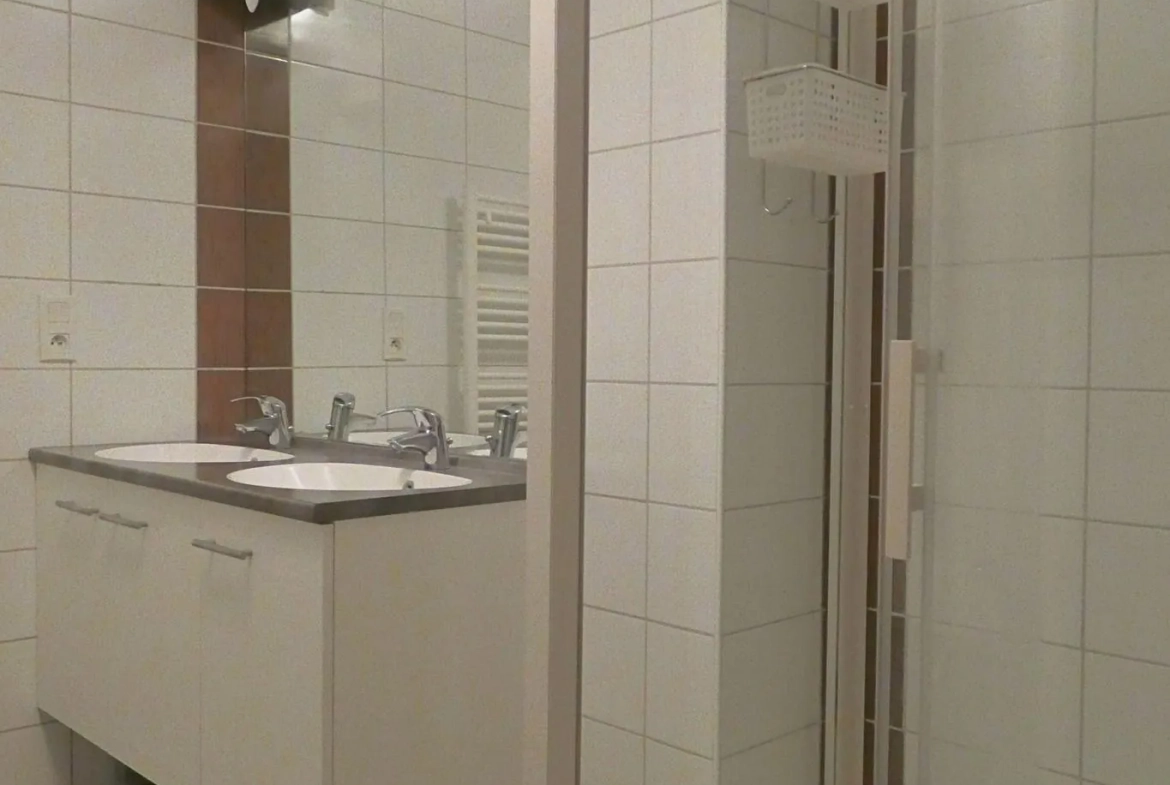 Spacieux appartement T3 avec jardin, garage et parking privé à Ugine 